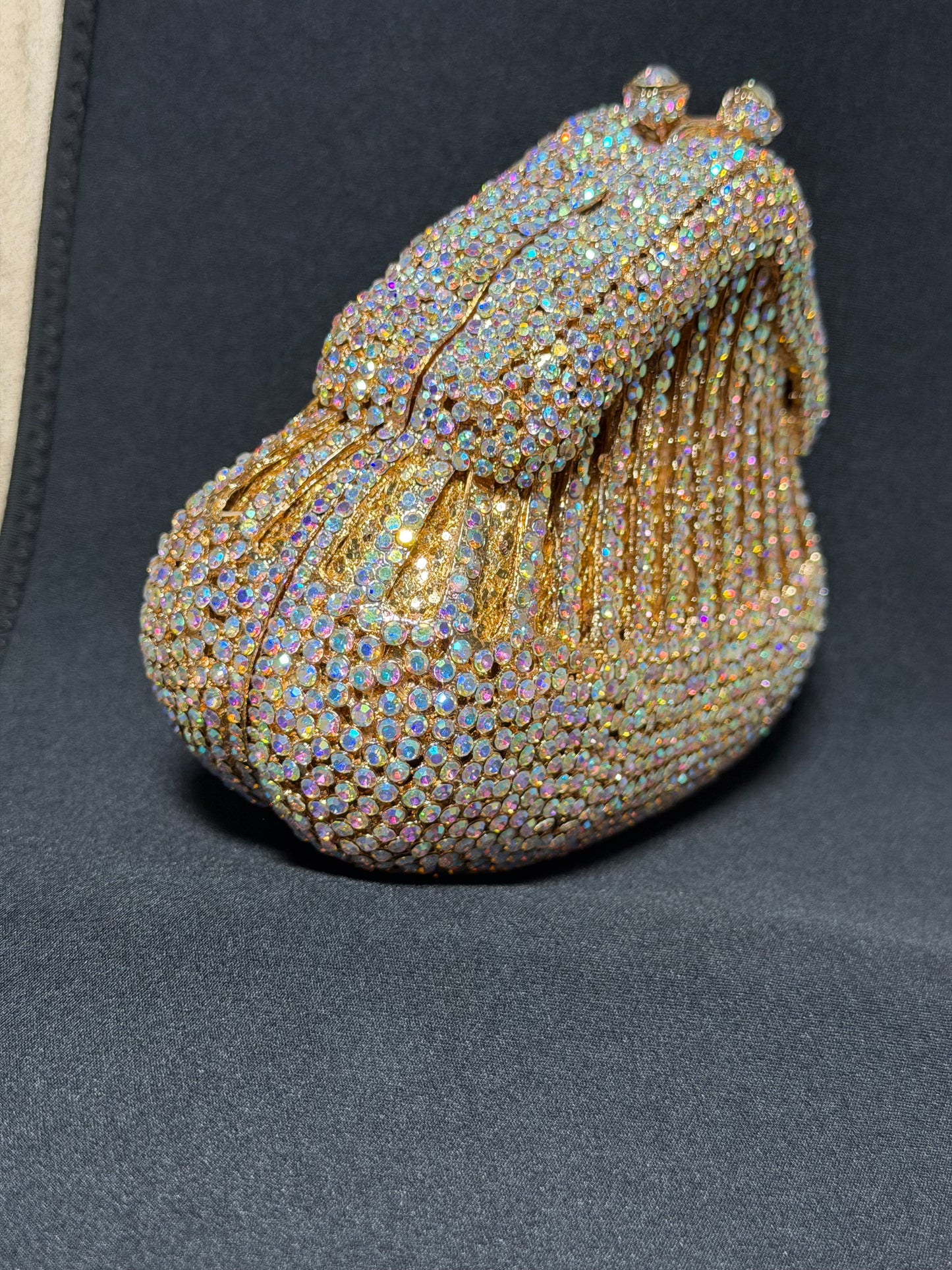 ✨ Luxury Imported Swarovski Crystal Evening Clutch Bag for Weddings & Party Wear ✨