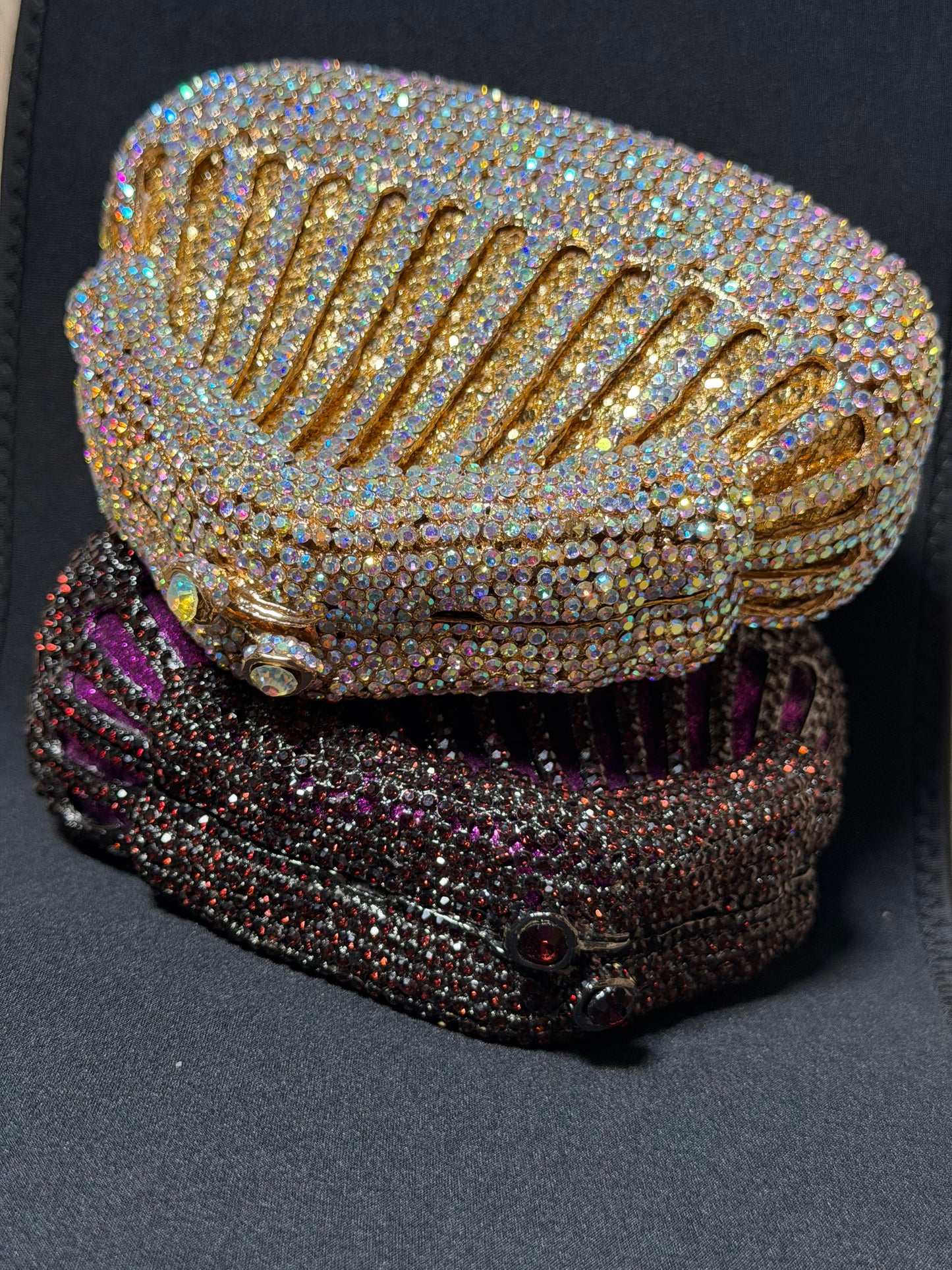 ✨ Luxury Imported Swarovski Crystal Evening Clutch Bag for Weddings & Party Wear ✨