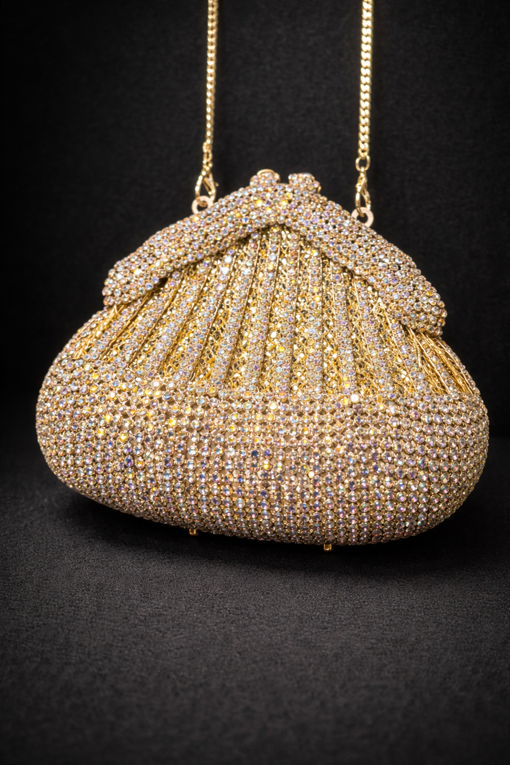 ✨ Luxury Imported Swarovski Crystal Evening Clutch Bag for Weddings & Party Wear ✨
