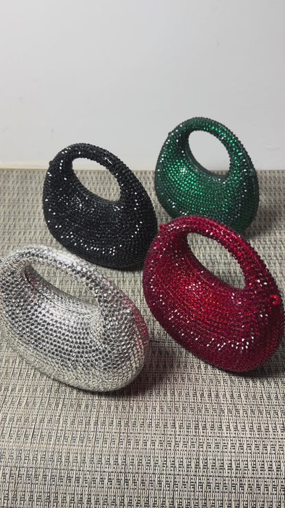 ✨ Luna Luxe Crystal Clutch Collection | Sparkling Evening & Party Bags ✨