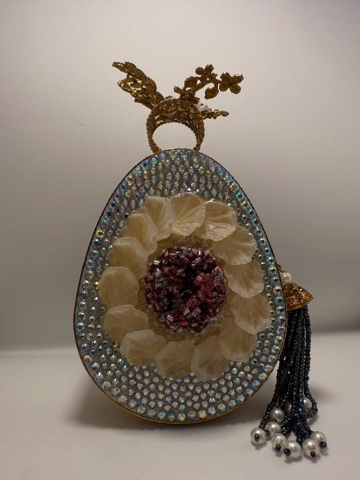 Luxury Handmade Turkish Embroidered Clutch Bag